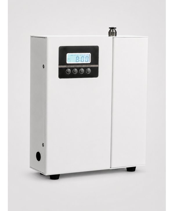 Dispenser pt ulei esential odorizant, acoperire 200 mp, priza, metalic, cheie, HVAC, nebulizare, alb, ArliScent 200P