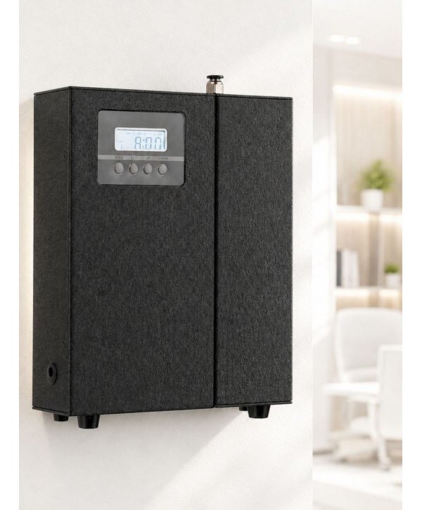 Dispenser de ulei esential odorizant, acoperire 200 mp, priza, metalic, cheie, HVAC, nebulizare, negru, ArliScent 200P Dispenser de ulei esential odorizant, acoperire 200 mp, priza, metalic, cheie, HVAC, nebulizare, negru, ArliScent 200P