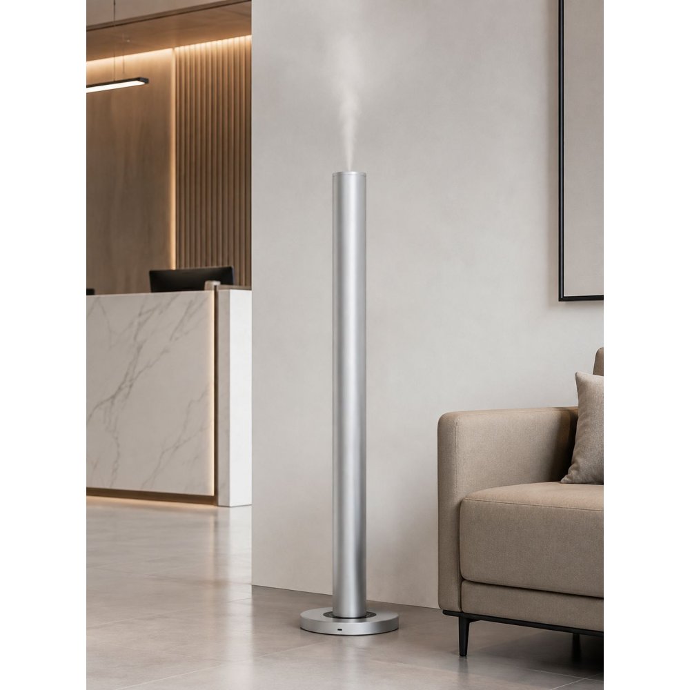Difuzor de Ulei Esential Odorizant, Gama Premium, Acoperire 100 mp, Priza, Aluminiu, Touch Panel, Blutooth, ArliScent Floor