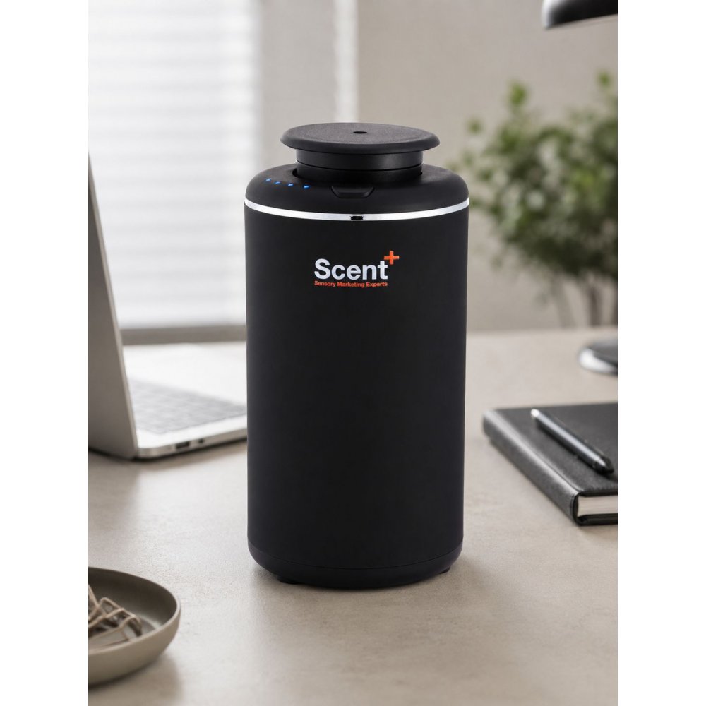 Dispenser de esențe odorizante prin nebulizare ScentPlus – Odorizare premium pentru auto și birou