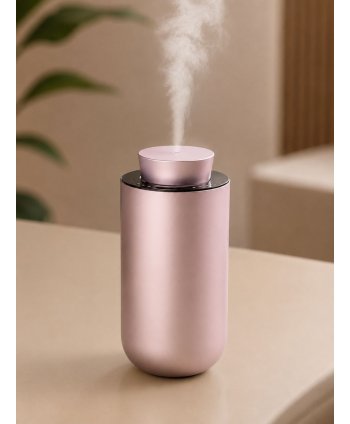 Difuzor Rose Gold pentru esențe odorizante prin nebulizare – Soluția ideală pentru auto și birou