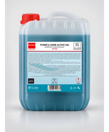 Power Shine Active Gel – Detergent Profesional pentru Obiecte și Suprafețe Sanitare, 5L