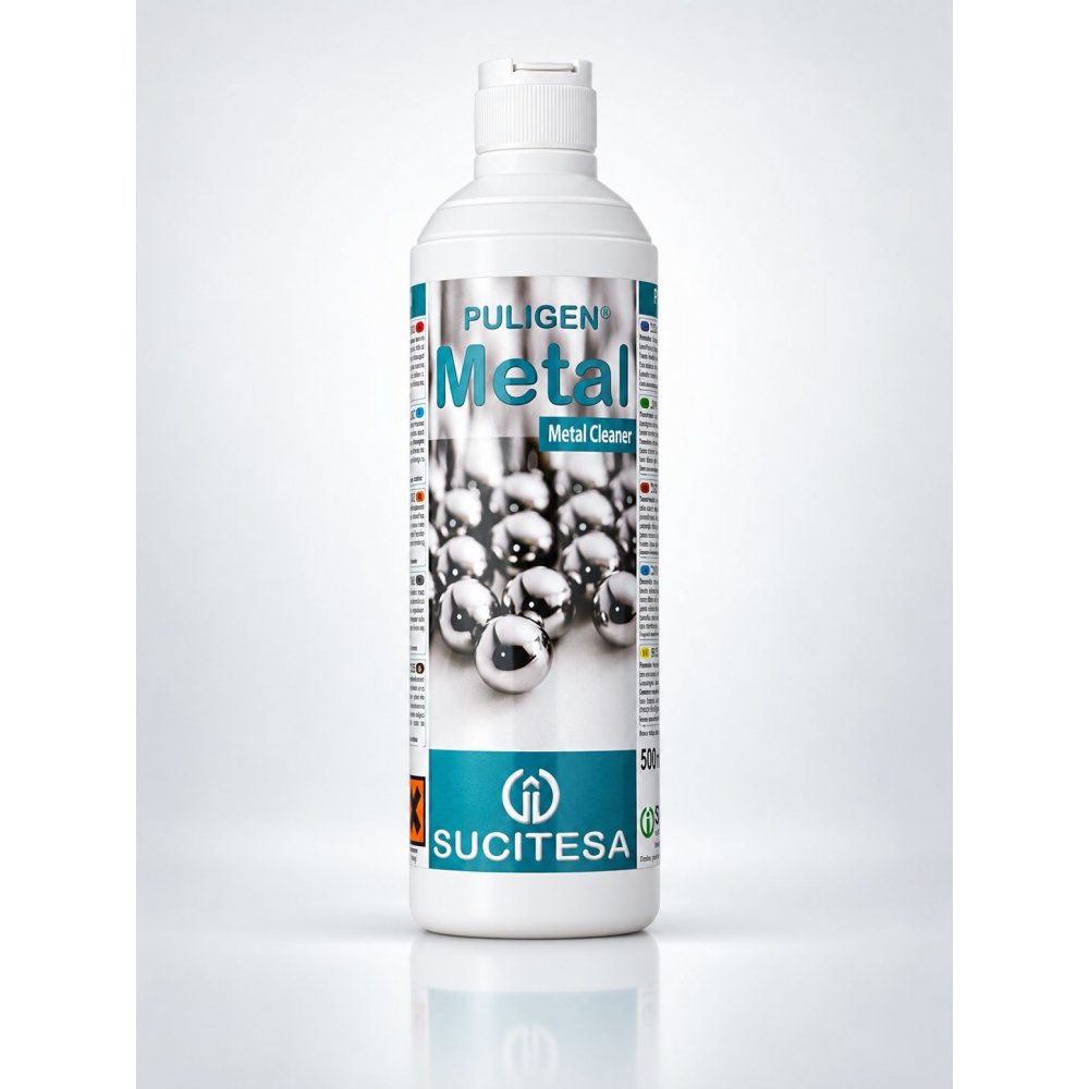 Metal Cleaner 500 ml – Soluție Profesională pentru Curățarea Suprafețelor Metalice și Ceramice, Acreditată H.A.C.C.P.
