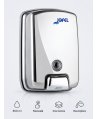 Dozator premium din inox lucios pentru sapun lichid, antivandalism anticoroziune 1000 ml, Jofel Futura