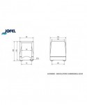 Dispensere servetele - Dispenser din ABS de servetele pentru cafea - Jofel - arli.ro