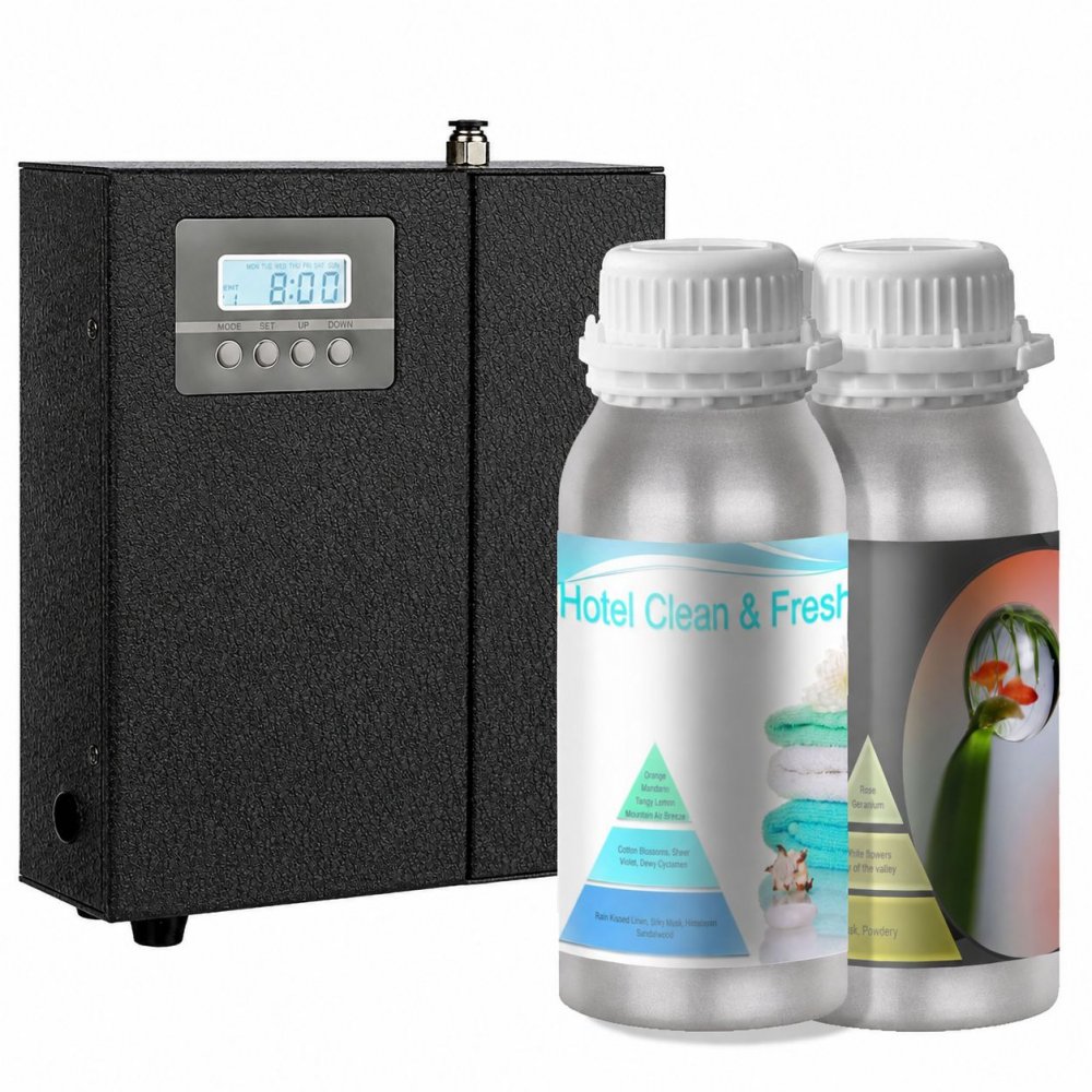 Pachet Difuzor Profesional de Uleiuri Esentiale ArliScent  + Hotel Clean & Fresh Linen 500ml + Vitality Air 500ml