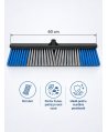 Mătură Profesională de Exterior cu Peri Duri 60 cm – murdărie grea, pietriș, noroi uscat pe pavaj, asfalt, curți industriale