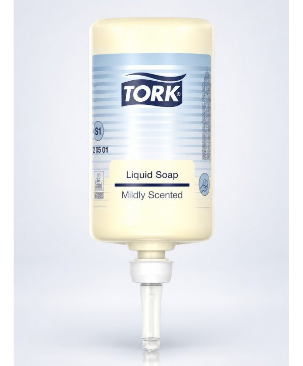 Săpun Lichid Tork S1 cu Parfum Delicat – Rezervă 1000 ml, Cod 420501 Săpun Lichid Tork S1 cu Parfum Delicat – Rezervă 1000 ml, Cod 420501