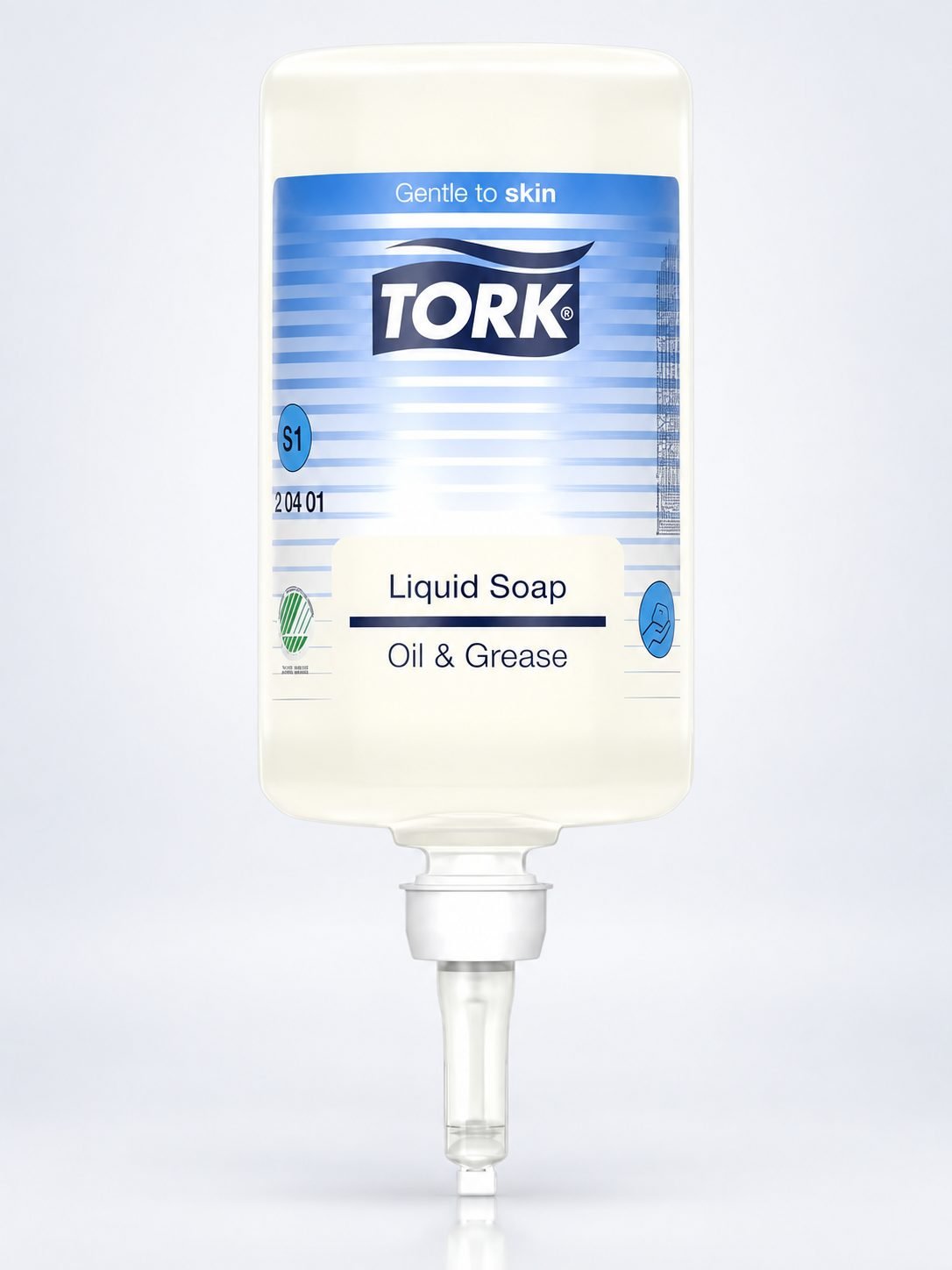 Săpun lichid Tork S1 pentru murdărie grea, uleiuri, grasimi – rezerva 1000 ml, Cod 420401