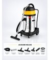 Aspirator profesional umed/uscat ArliTech® 602 Inox – Putere 2400W, Performanță și Fiabilitate pentru Trafic Intens