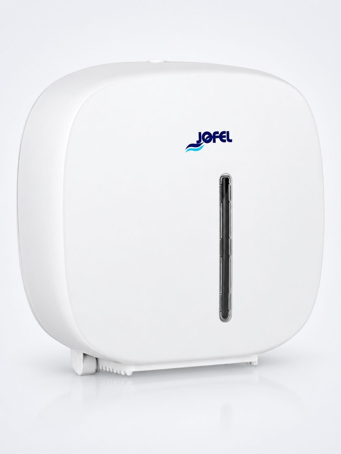 Dispenser Hârtie Igienică Jumbo Jofel TIMELESS alb – Funcționalitate și Design pentru Spații Moderne