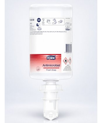 Săpun Spumă Antimicrobian Tork S4 – Rezervă 1000 ml, Cod 520800