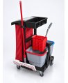 Cărucior de Curățenie Compact ArliPlus® M38 – Performanță și igienă în spații restrânse