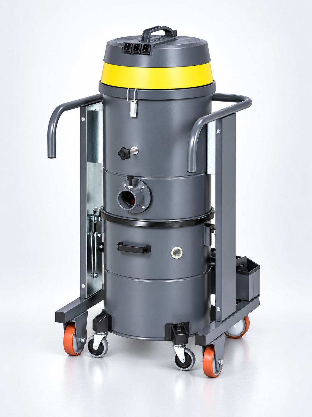 Aspirator industrial Arlitech MTV40, 3600 W, 3 motoare, 80 L – putere mare pentru reziduuri dificile
