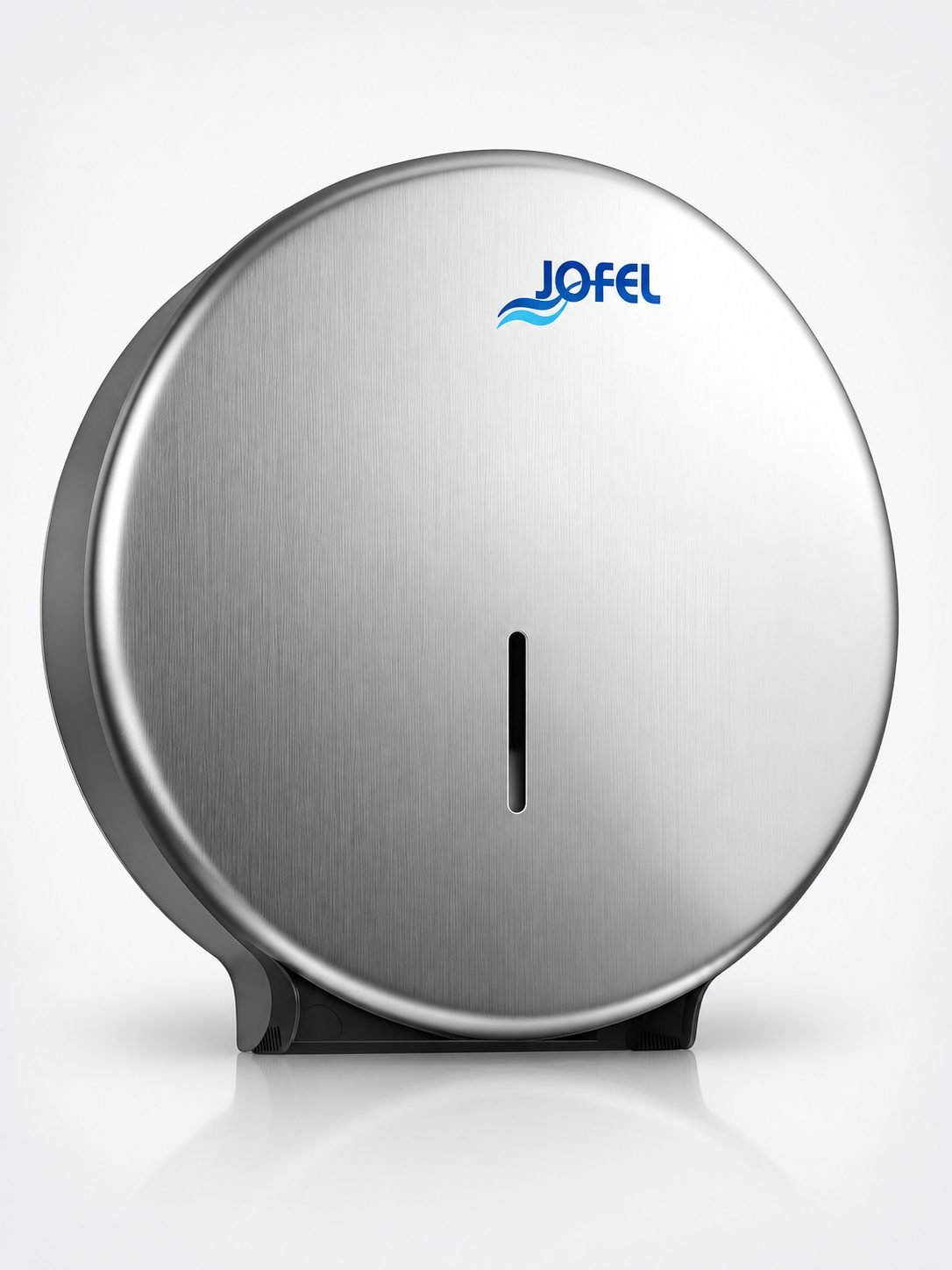 Dispenser Premium de Hârtie Igienică Jofel, Inox Satinat Antivandalism – Eleganță și Funcționalitate în Spațiile Premium