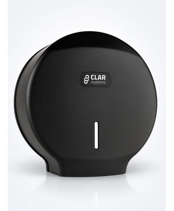 Dispenser de Hârtie Igienică CLAR Systems I-NOVA în Negru Mat Cauciucat – Funcționalitate și Eleganță în Design Modern Dispenser de Hârtie Igienică CLAR Systems I-NOVA în Negru Mat Cauciucat – Funcționalitate și Eleganță în Design Modern