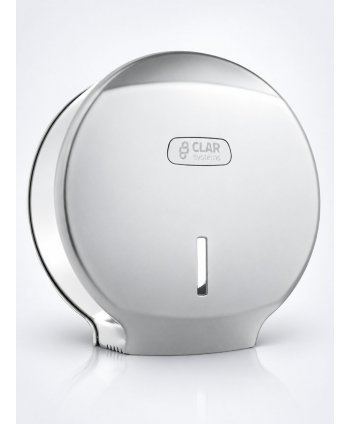 Dispenser de Hârtie Igienică CLAR Systems I-NOVA în Finisaj Argintiu Cromat – Eleganță și Funcționalitate pentru Spații Moderne