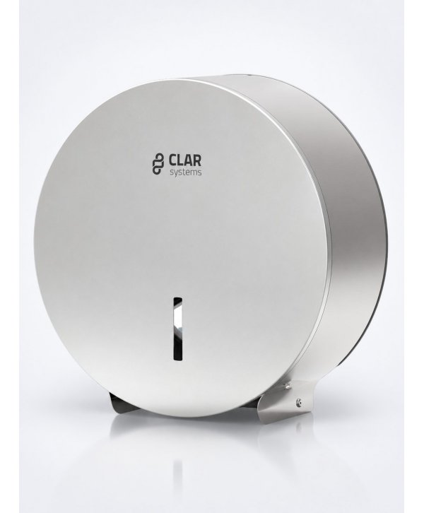 Dispenser Hârtie Igienică Jumbo din Inox Clar Systems – Soluție premium pentru igienă profesională în spații intens circulate Dispenser Hârtie Igienică Jumbo din Inox Clar Systems – Soluție premium pentru igienă profesională în spații intens circulate