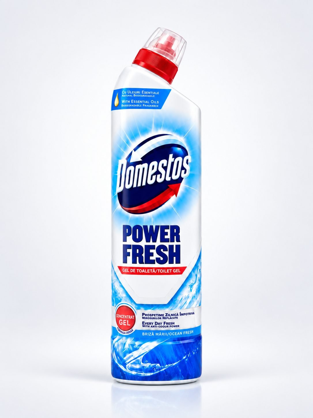 Domestos Power Fresh Briza Mării 700 ml – Gel pentru curățarea vasului WC