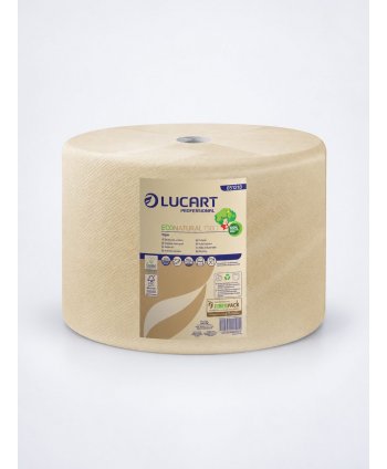 Hartie Prosop Ecologica din fibre de celuloza Fiberpack® , Siguranță Alimentară , 2 straturi, 1500 portii, 510 metri, Lucart