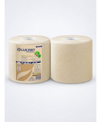 Hartie Prosop Ecoologica din fibre de celuloza Fiberpack® , 2 straturi, 800 portii, 200 metri, Lucart 852218
