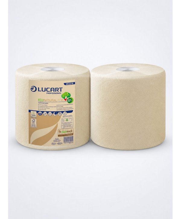Hartie Prosop Ecoologica din fibre de celuloza Fiberpack® , 2 straturi, 800 portii, 200 metri, Lucart 852218 Hartie Prosop Ecoologica din fibre de celuloza Fiberpack® , 2 straturi, 800 portii, 200 metri, Lucart 852218