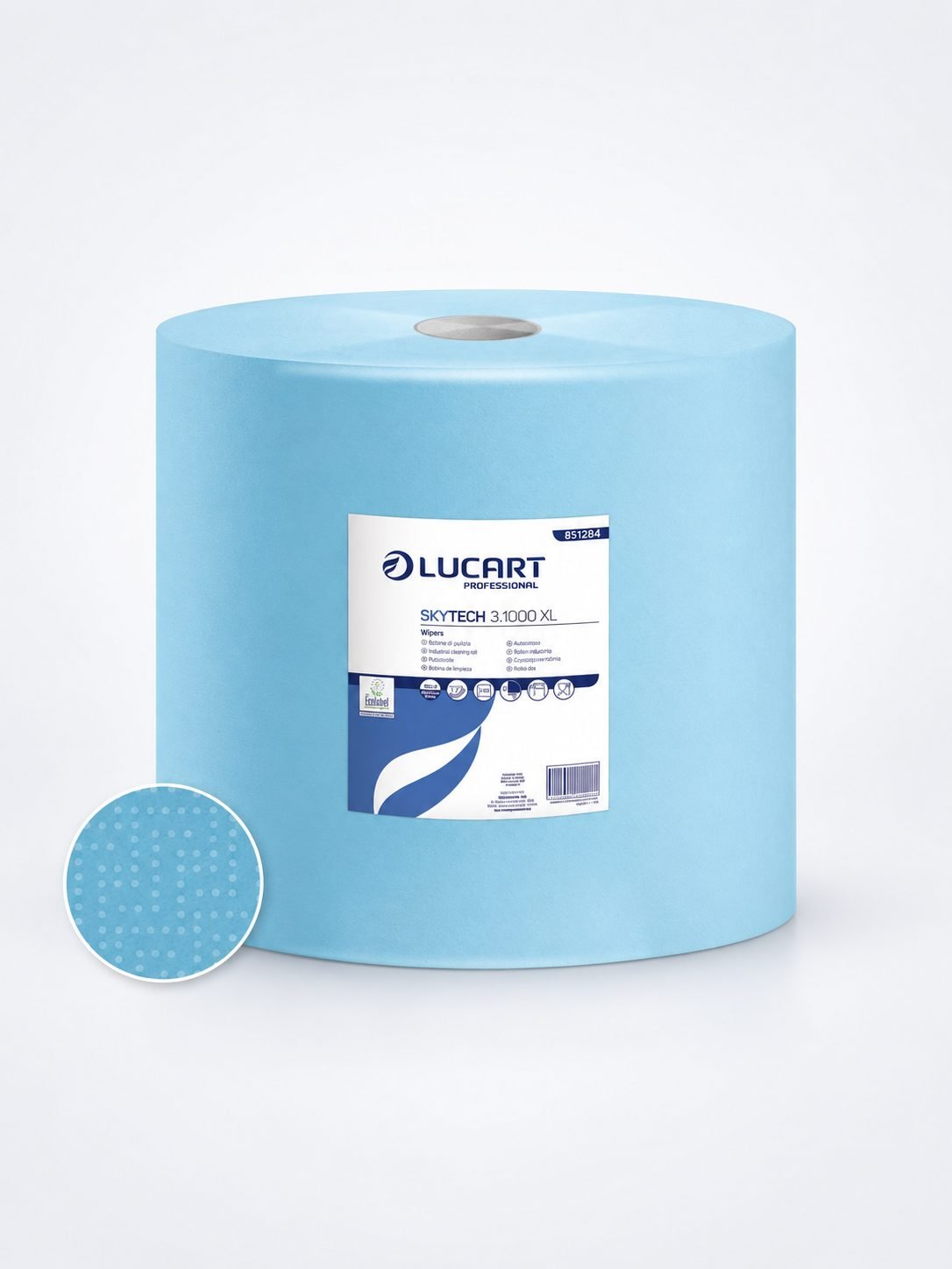 Hârtie Prosop Ecolabel, Siguranță Alimentară , 3 straturi, 1000 portii, 360 metri, Ecolabel, Lucart Strong 851284
