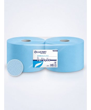 Hârtie Prosop Industrială 100% celuloza, 2 straturi, 1000 portii, 300 metri, Lucart Strong 851326