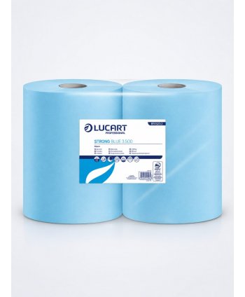 Hârtie Prosop Industrială 100% celuloza, 3 straturi, 500 portii, 150 metri, Ecolabel, Lucart Strong 851323