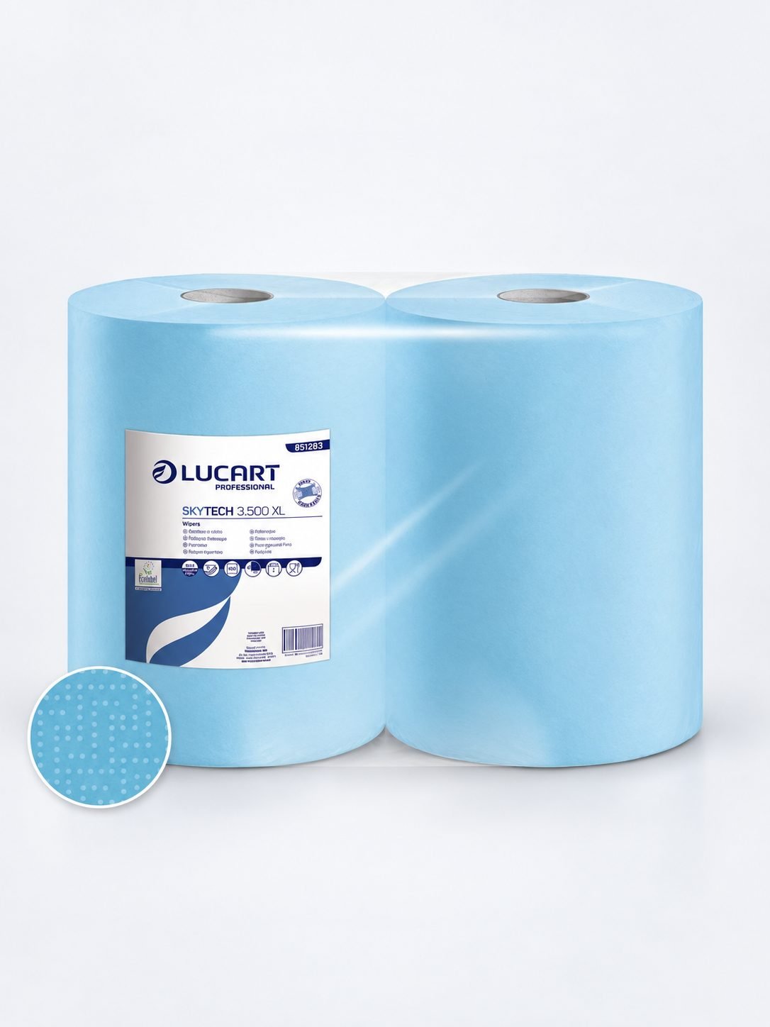 Hârtie Prosop Ecolabel, Siguranță Alimentară , 3 straturi, 500 portii, 180 metri, Lucart Strong 851283