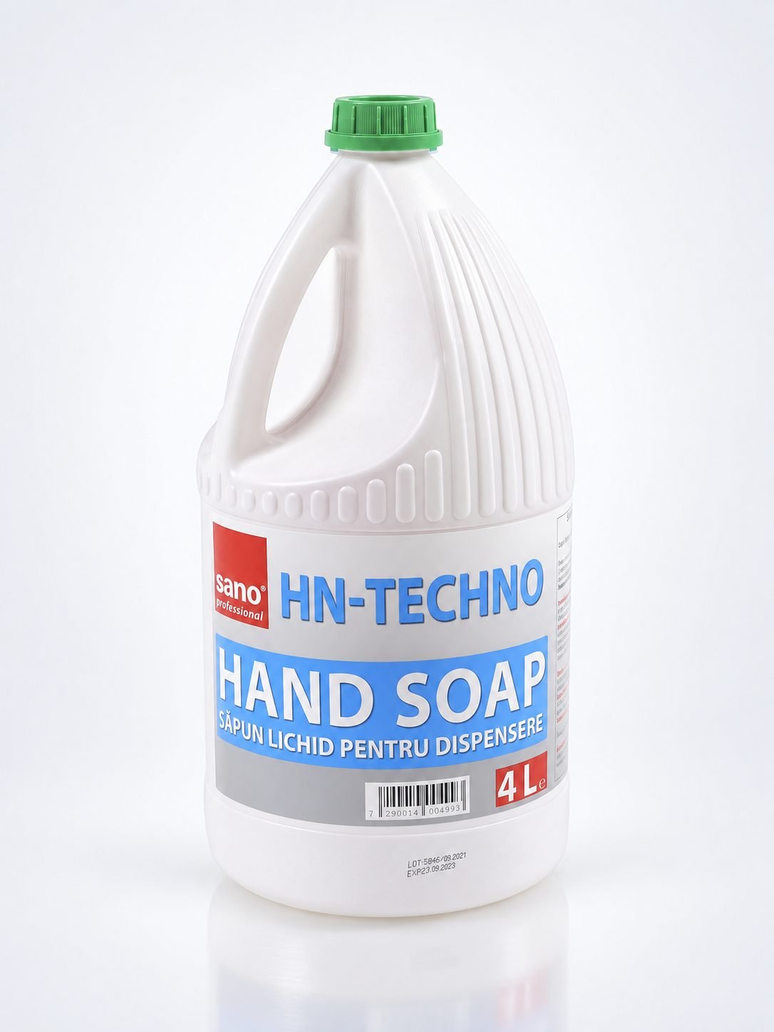 Săpun Lichid Profesional Sano HN Techno 4L – Curățare Delicată, Hidratare și Protecție pentru Piele