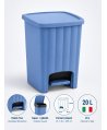 Coș de Gunoi 20L cu Pedală și Capac Blue Navy – Design Compact și Igienă Fără Compromisuri