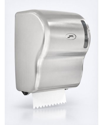 Dispenser Autocut Prosop Hartie Rola din Inox Satinat Premium - Jofel FUTURA - Igiena si Sustenabilitate