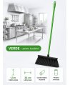 Mătură cu coadă metalică verde, 1,3 m, lățime 34 cm – pentru bucătării