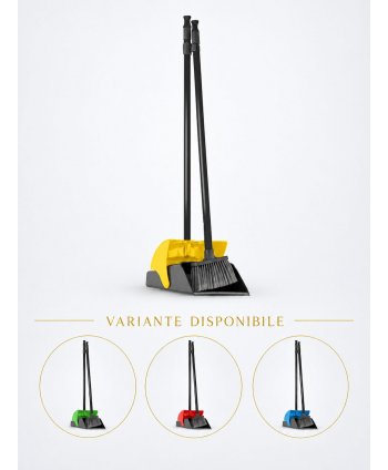 Set matura si faras profesional cu coada inalta reglabila pe inaltime, capac rabatabil, lamela cauciuc, galben, cf cod culori UE