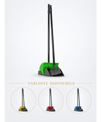 Set matura si faras profesional cu coada inalta reglabila pe inaltime, capac rabatabil, lamela cauciuc, verde, cf cod culori UE