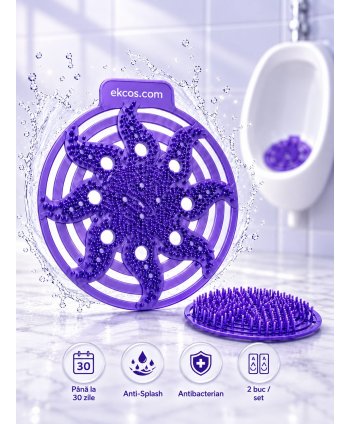 EKCOS® Power Screen Berry - 2 Site Odorizante Profesionale pt Pisoar, anti stropire, antibacteriene, antimicrobiene