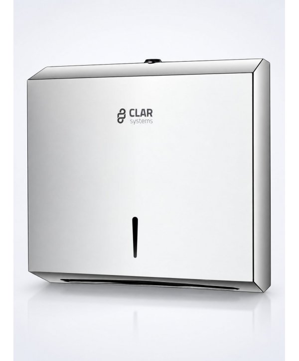 Dispenser din Inox Clar Systems pentru Prosoape de Hârtie Pliate – Eleganță și Funcționalitate în Spațiile Moderne Dispenser din Inox Clar Systems pentru Prosoape de Hârtie Pliate – Eleganță și Funcționalitate în Spațiile Moderne