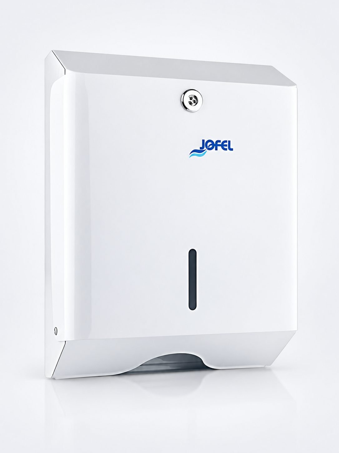 Dispenser Prosoape Hartie Pliate din Otel Zincat Jofel, Trafic Intens, Antivandalism , Anticoroziv