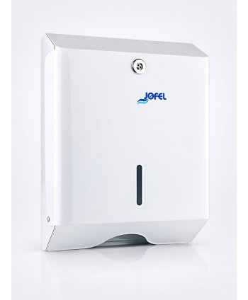 Dispenser Prosoape Hartie Pliate din Otel Zincat Jofel, Trafic Intens, Antivandalism , Anticoroziv