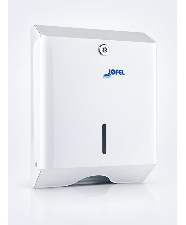 Dispenser Prosoape Hartie Pliate din Otel Zincat Jofel, Trafic Intens, Antivandalism , Anticoroziv