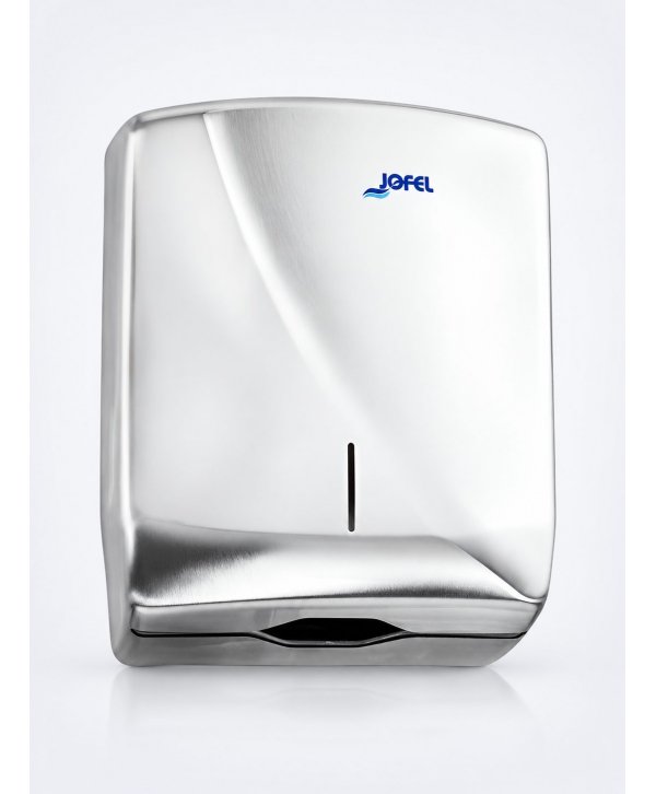 Dispenser Prosoape Pliate din Inox Lucios Antivandalism Jofel Futura – Siguranță și Rezistență în Medii Exigente Dispenser Prosoape Pliate din Inox Lucios Antivandalism Jofel Futura – Siguranță și Rezistență în Medii Exigente