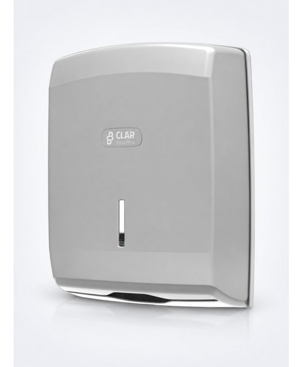Dispenser Prosop Hârtie Pliat CLAR Systems I-NOVA Argintiu Cromat – Eleganță și Funcționalitate pentru Spații Profesionale Dispenser Prosop Hârtie Pliat CLAR Systems I-NOVA Argintiu Cromat – Eleganță și Funcționalitate pentru Spații Profesionale