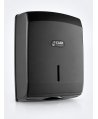 Dispenser Prosop Hârtie Pliat CLAR Systems I-NOVA Negru Mat – Eleganță și Funcționalitate pentru Spații de Igienă Premium