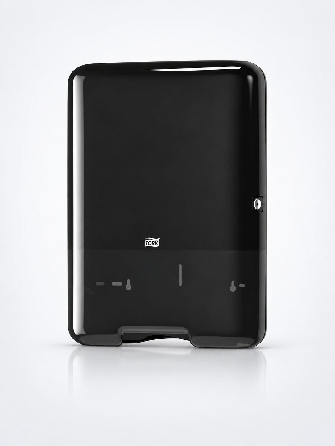 Tork 553008 – Dispenser Prosoape Hârtie Pliată H3, Negru, Elevation Design
