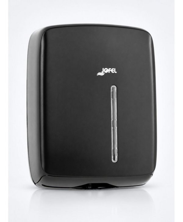 Dispenser Prosop Hârtie Z-Fold Jofel TIMELESS, Negru Mat – Igienă Elegantă, Rezistență și Sustenabilitate Dispenser Prosop Hârtie Z-Fold Jofel TIMELESS, Negru Mat – Igienă Elegantă, Rezistență și Sustenabilitate