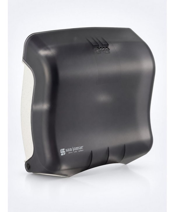 Dispenser Profesional pentru Prosoape Pliate San Jamar® SUMMIT – Negru Transparent, Design Premium și Igienă Profesională Dispenser Profesional pentru Prosoape Pliate San Jamar® SUMMIT – Negru Transparent, Design Premium și Igienă Profesională