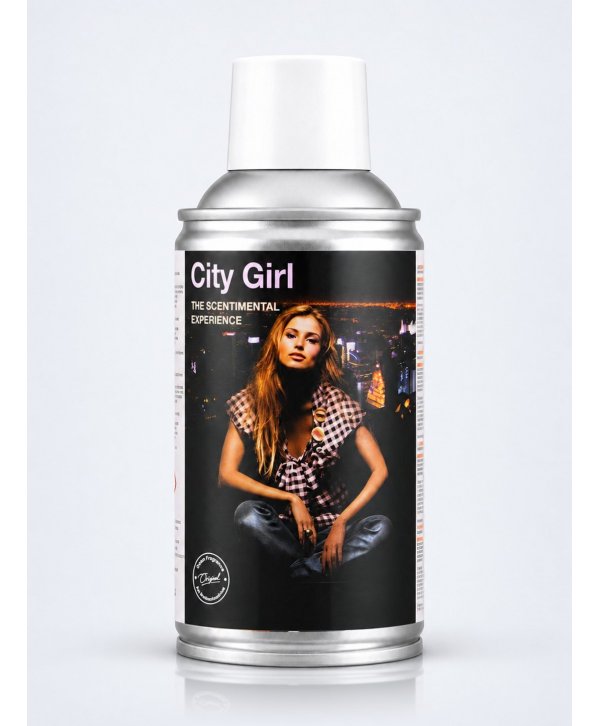 Spray Odorizant Profesional 250 ml ScentPlus® City Girl – Parfum Floral Modern