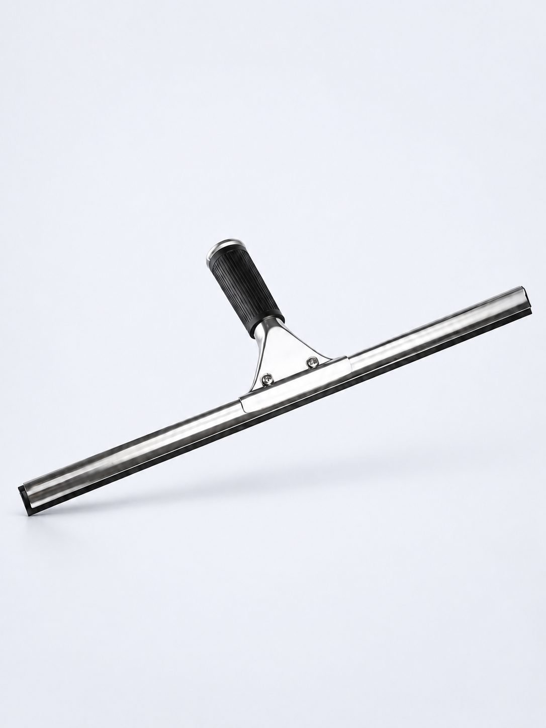 Racletă Profesională ArliSoft® din Inox pentru Spălat Geamuri – Lamă din Cauciuc, 35 cm, Mâner Ergonomic