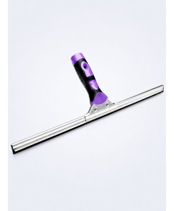 Racletă Profesională Premium din Inox pentru Geamuri – 45 cm – Compatibilă cu Mânere Telescopice conice